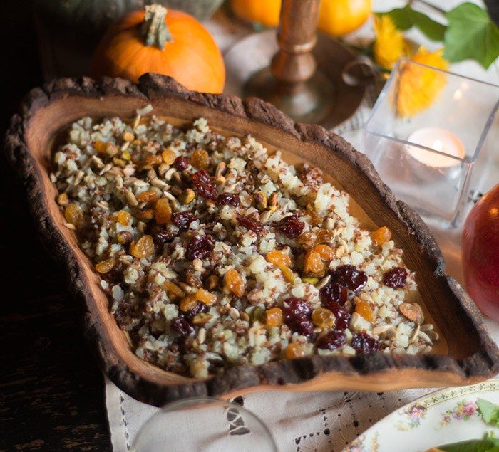 Nutty Cauliflower Pilaf