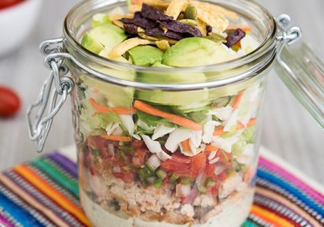 Southwest Turkey & Salsa Salad