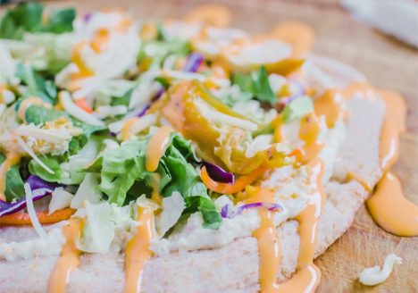 Buffalo Chicken Flatbread