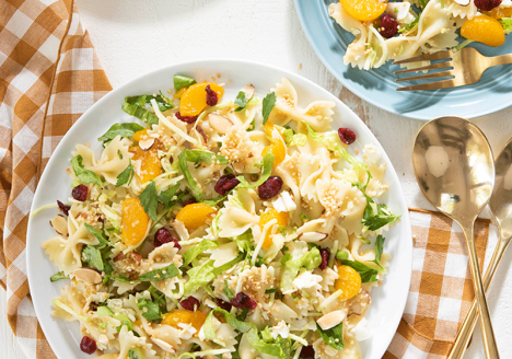 Citrus Crunch Chopped Pasta Salad