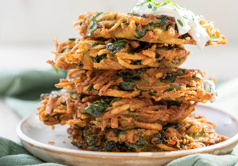 Spinach Latkes